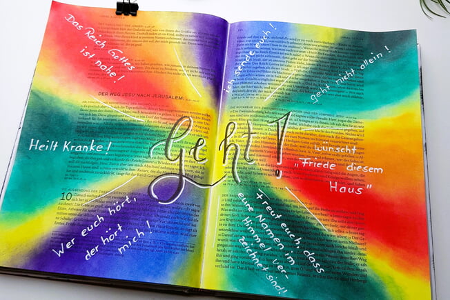 Bible Art Journaling